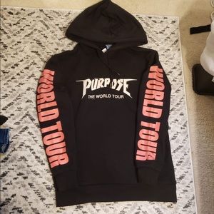 Purpose world tour Justin Bieber hoodie